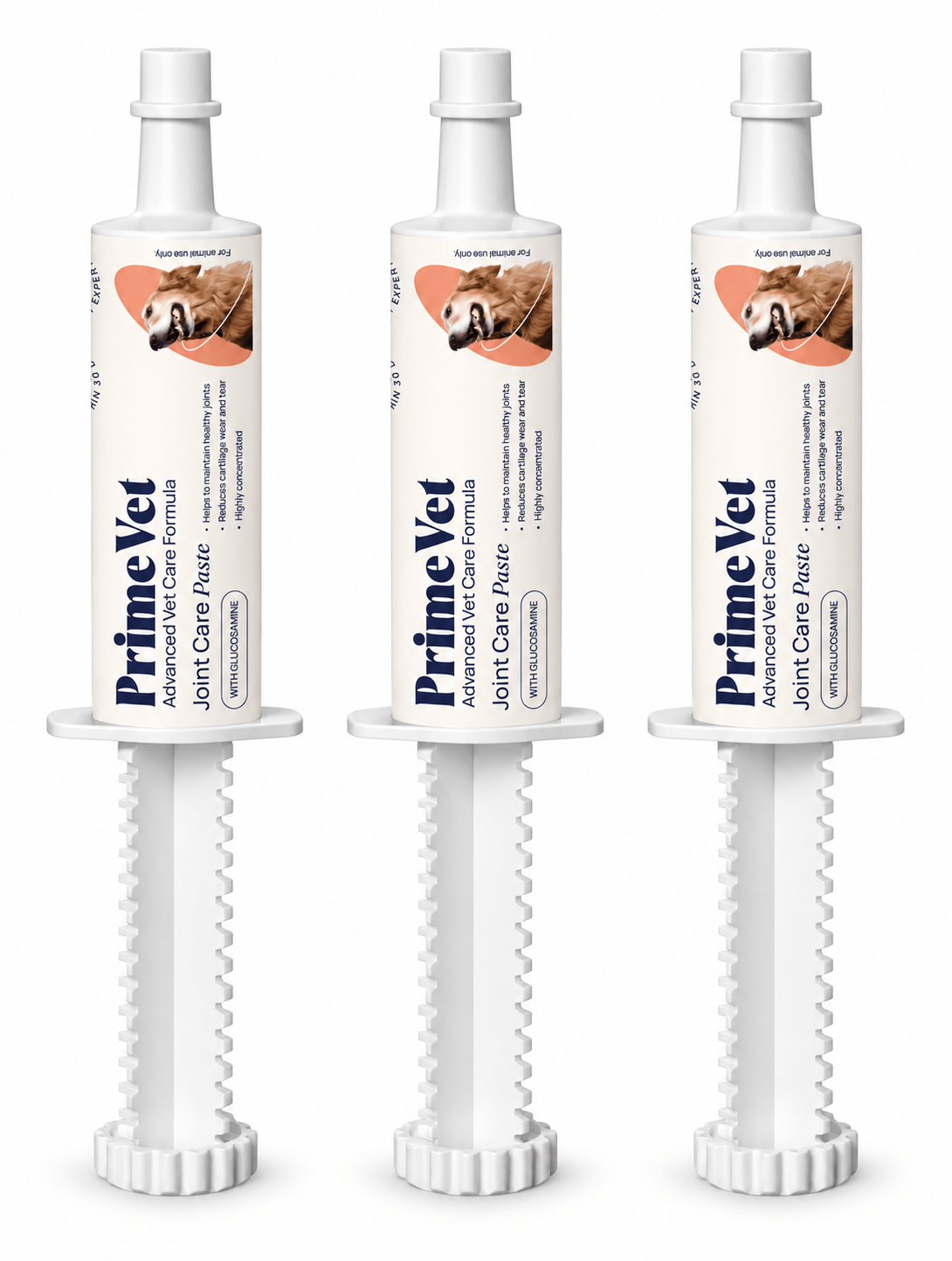 PrimeVet™ Joint Care Paste for Dogs 60ml - Pack of 3